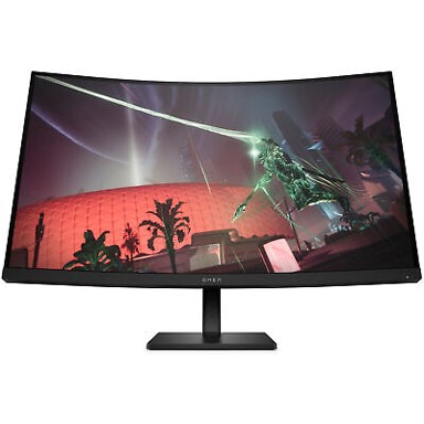 HP Monitor OMEN by HP, 32c, 80 cm (31,5"), 2560 x 1440, Quad HD, crni